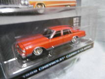 未開封未使用品 GREENLiGHT グリーンライト California LOWRIDERS 1972 CADILLAC SEDAN DEVILLE & 1989 CHEVROLET CAPRICE CLASSIC 2台組 _画像6