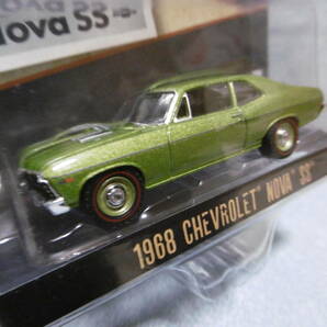 未開封未使用品 GREENLiGHT グリーンライト Vintage AD CARS 1968 CHEVROLET NOVA SS & 1973 AMC MATADOR 2台組の画像6