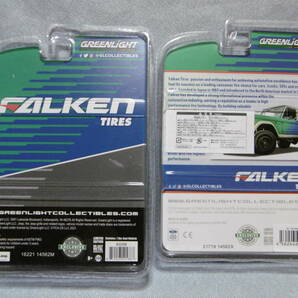 未開封未使用品 GREENLiGHT グリーンライト FALKEN TIRES 1976 FORD BRONCO & 2021 JEEP GLADIATOR 2台組の画像10