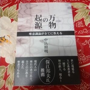 万物の起源 唯意識論が全てに答える 中込照明