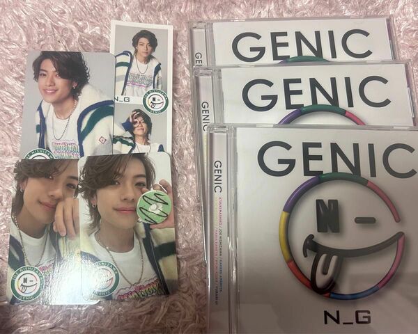 GENIC N_G トレカ&通常盤 セット 西澤呈