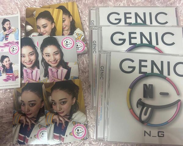 GENIC N_G トレカ&通常盤 セット 金谷鞠杏