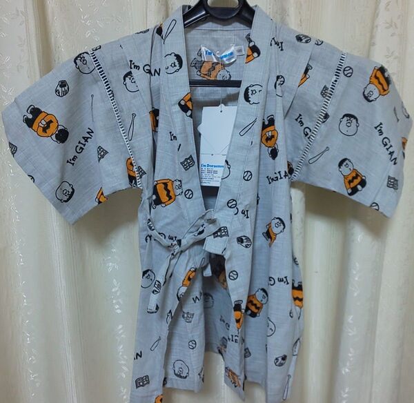 ジャイアン 甚平 男の子 120 新品 未使用