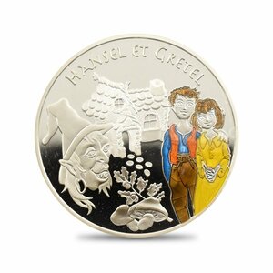 [*1 jpy start ] France 2003henzeru. gray teru1.5 euro proof color silver coin not yet judgment box attaching 