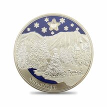 【★１円スタート】キリバス 2012 きよしこの夜 10ドルプルーフカラー銀貨 未鑑定 箱付き_画像1