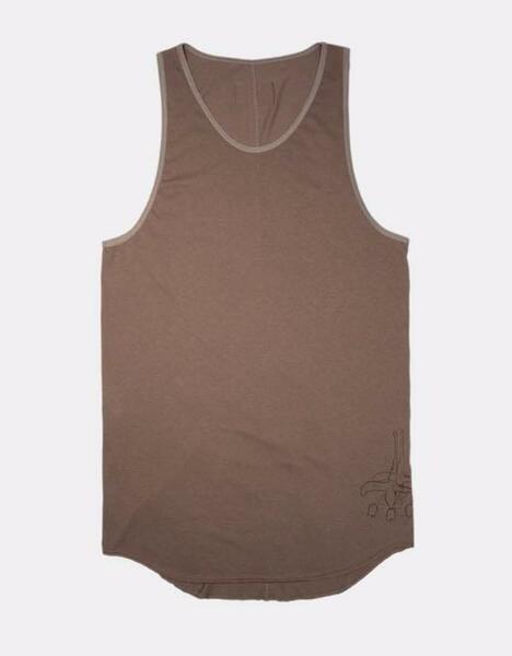 CVTVLIST CTLS DOUBLE CROSS LONG TANK TOP