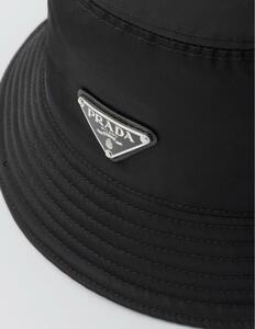 PRADA NYLON BUCKET HAT BLACK “XLサイズ