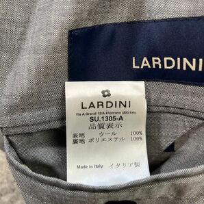 希少サイズ！ラルディーニ【最高級の逸品】LARDINI スーツ セットアップ テーラードジャケット グレー XL位の画像7