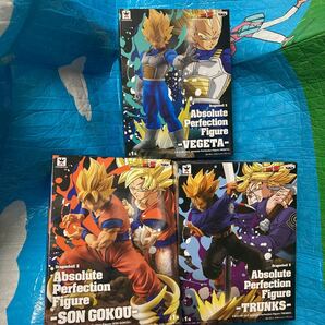 ドラゴンボール absolute perfection figure 孫悟空 ベジータ トランクス 3体セットの画像1