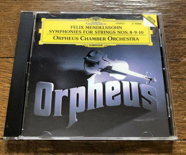 CD-May / DGG / Orpheus Chamber Orchestra / MENDELSSOHN_Symphonies for Strings (Sinfonia No.8, No.9, No.10)