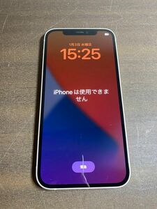 1862 iPhone12 ホワイト　ジャンク品　完全部品取り　※本体のみ