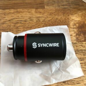 Syncwire シガーソケット USB & USB C カーチャージャー 2ポートType C カーチャージャー