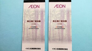 （最新）イオン北海道　株主優待券　10,000円分（送料込）