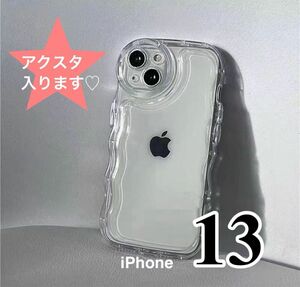 iPhone13 ケース クリアケース アクスタ ぷくぷく 韓国 推し活