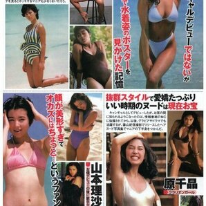 もう一度見たいキャンギャルたち かとうれいこ・武田久美子・原千晶・内田有紀・井上晴美 他 切り抜き 2ページ 送料無料の画像2