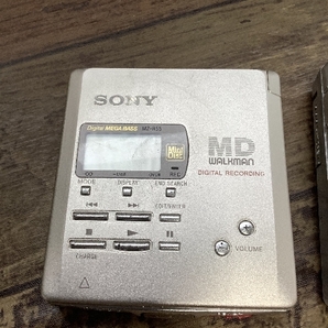 B1c MDWALKMAN SONY MZ-R55 Panasonic SJ-MR50 通電動作未確認のジャンク品 現状品の画像9
