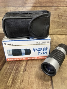 D2f Kenko Kenko monocle 7×18 box attaching case attaching compact body Mini hobby carrying one hand . possible to use 