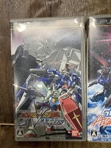 D2k 機動戦士ガンダム ガンダムVSガンダム ガンダムアサルトサヴァィブ 2点まとめ 中古現状品 PSPソフト_画像2