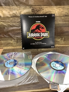 E3e JURASSICPARK ジュラシックパーク レーザーディスク PILF-1926 帯付き 再生未確認 現状品