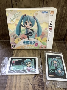 F2a 初音ミク Project mirai 2 3DS ソフト セガ SEGA ゲーム 現状品