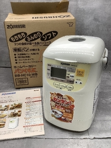 Z1a ZOJIRUSHI 象印 ホームベーカリー パンくらぶ BB-HC10-WB 家電 現状品