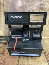 F3b Polaroido One Step Flash ポラロイド ワンステップフラッシュ 動作未確認 現状品 当時物_画像1