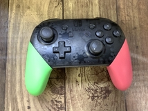 B2l プロコン スプラトゥーン 2proコントローラー switch 純正 スイッチ 任天堂 Nintendo 現状品_画像1