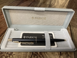 C2m PARKER パーカー ボールペン 筆記用具 文具 文房具 筆記具 ブラック ゴールド インクあり 美品 現状品