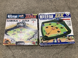 R3a エポック社の野球盤 おまとめ 2点セット 野球日本代表ver.JAPAN 野球盤DX BASEBALL GAME 野球ゲーム