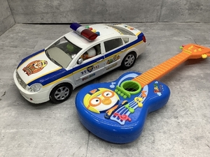 F1a Korea toy omo tea toy speak patrol car guitar musical instruments car sound out present condition goods 