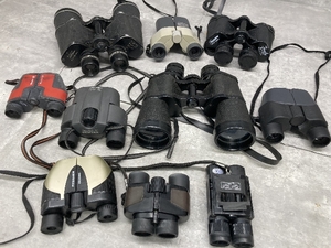 C2m binoculars together 10 point Pentax Olympus EIKOW PENTAX OLYMPUS etc. various Junk present condition goods secondhand goods 