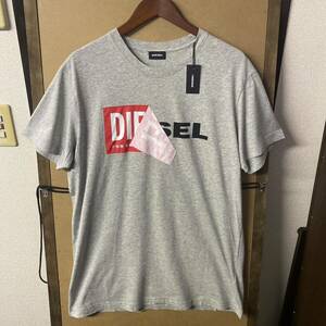 【新品】DIESEL ビッグサイズ ロゴプリント Tシャツ XLサイズ