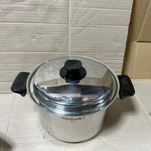 あ-7044）VitaCraft7 鍋 調理器具 両手鍋 中古現状品