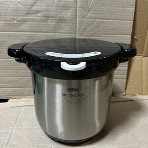 あ-7050）THERMOS サーモス Shuttle Chef 真空保温調理器 KBG-4500 中古現状品 