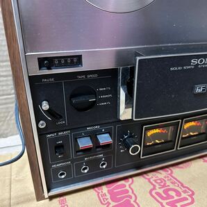 あ-7064）SONY ソニー TC-6200 オープンリールデッキ 中古現状品の画像4