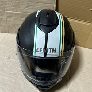 あ-7077）YAMAHA ZENITH YJ-19 ヘルメット　サイズ L(59cm～60cm) 中古現状品