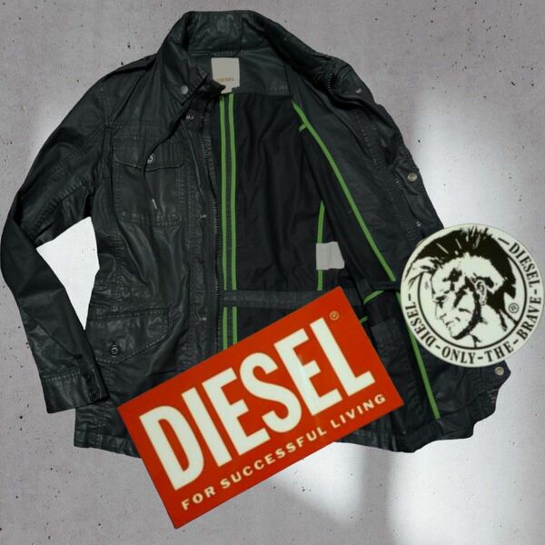 DIESEL　ディーゼル　ミリタリー　ジャケット