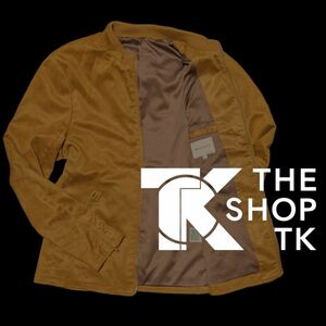 THE SHOP TK　タケオキクチ　スタンドカラー　スエードブルゾン　