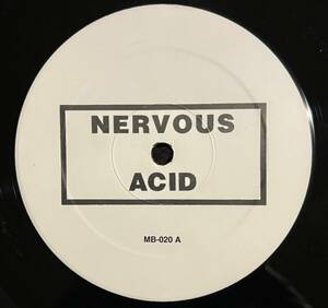 Laurent Garnier, Seth Troxler, Ben UFO Play！　Bobby Konders - Nervous Acid / Future? / The Poem 90sアシッド・ハウス