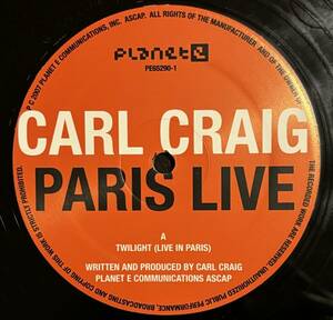 Carl Craig / Mad Mike - Paris Live デトロイト・テクノ・ジャズ