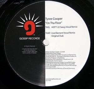 Tyree Cooper - On Tha Floor シカゴ・ハウス