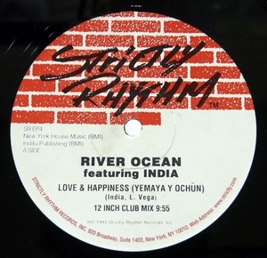 River Ocean(Louie Vega) Featuring India - The Tribal EP 12インチ2枚組　90sディープ・ハウス