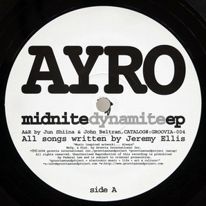 Ayro / DJ Spinna - Midnite Dynamite EP デトロイト・ハウスの画像2