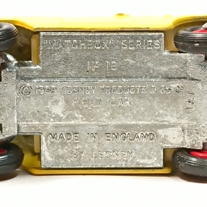 マッチボックス レズニー No.18 FIELD CAR フィールドカー MATCHBOX LESNEYの画像6