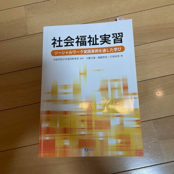 社会福祉実習　ソーシャルワーク実践事例を通した学び 中部学院大学通信教育部／監修　大藪元康／編　藤園秀信／編　打保由佳／編