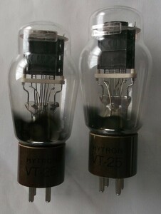 Avacity Tube Hytron Company VT -25 Парная трубка (2 белых коробки) Новая