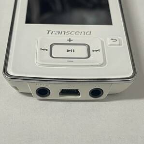 Transcend MP3 プレイヤー MP870 8GB カバー 純正イヤホン 電源コート欠品 ホワイトの画像3