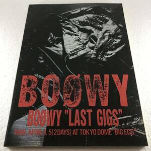 【送料無料】バンドスコア BOOWY ボウイ LAST GIGS ラストギグス タブ譜 1988年【初版本】氷室京介 布袋寅泰 