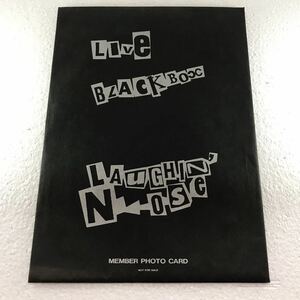 【送料無料】LAUGHIN'NOSE ラフィンノーズ LIVE BLACKBOX メンバーフォトカード【非売品】