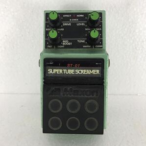 【送料無料】Maxon マクソン ST-01 SUPER TUBE SCREAMER 【MADE INJAPAN】ジャンク品の画像1